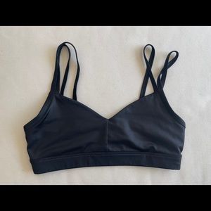 Alo black sports bra size small